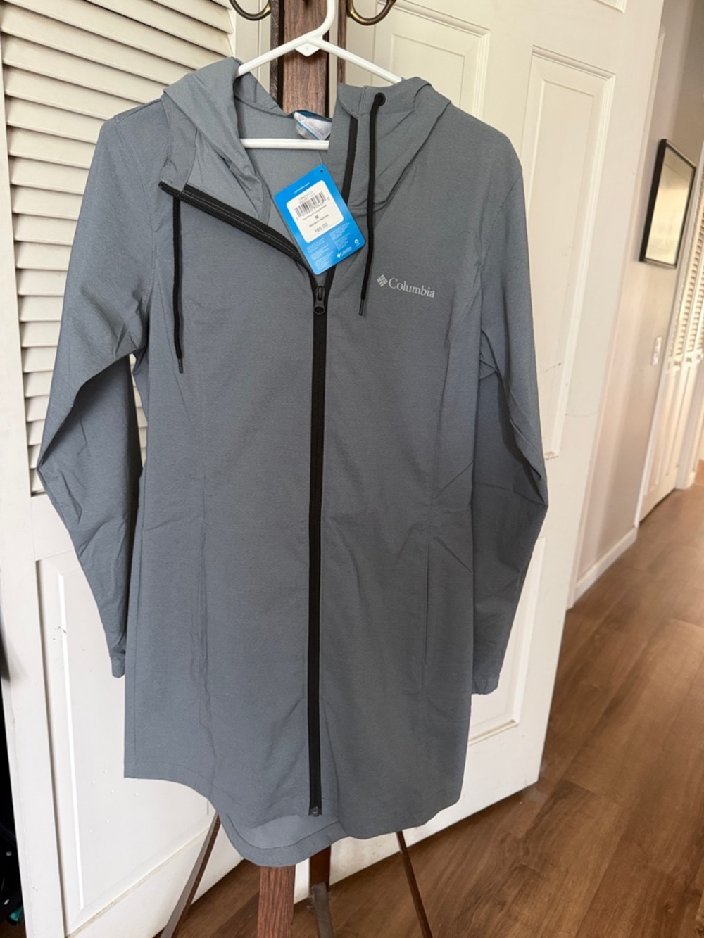 Columbia Light Grey Pine Orchard Long Softshell, Medium